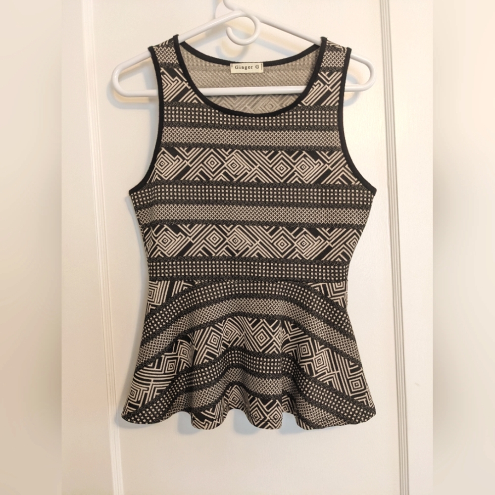 Ginger G peplum top